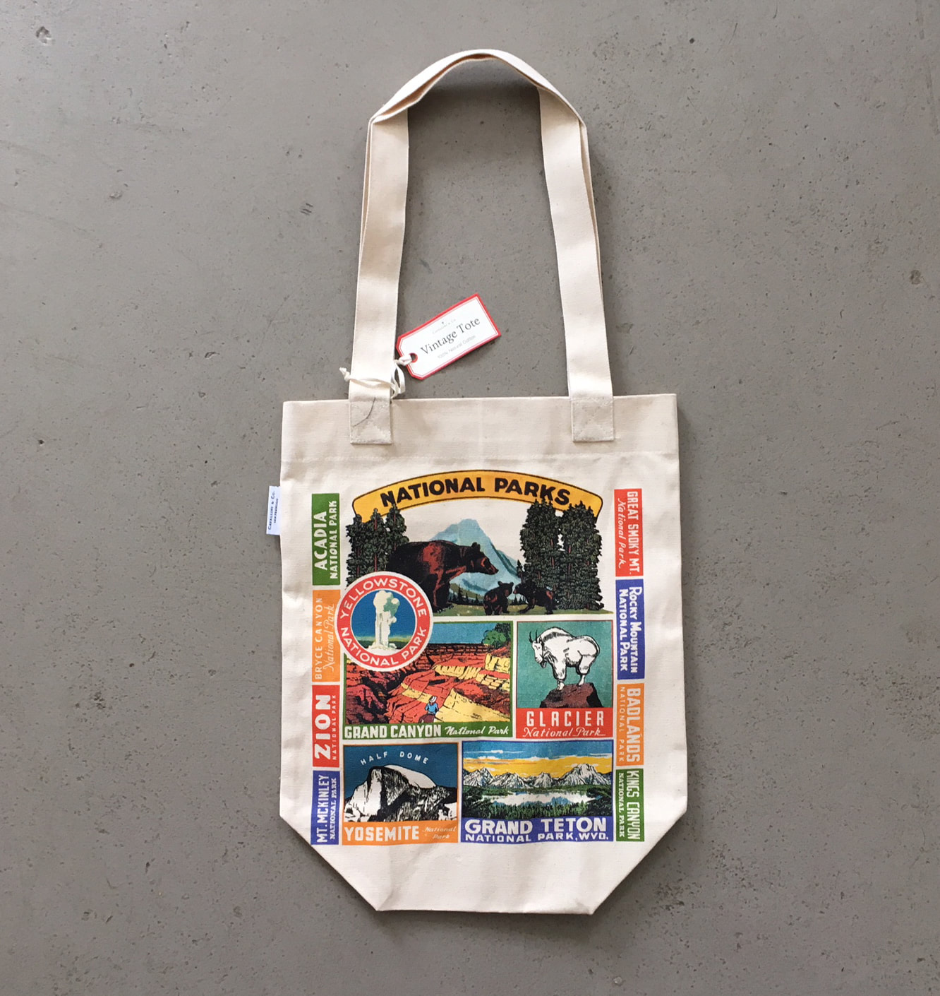 Tote Bag - National Parks | WHIST: greetings & gifts